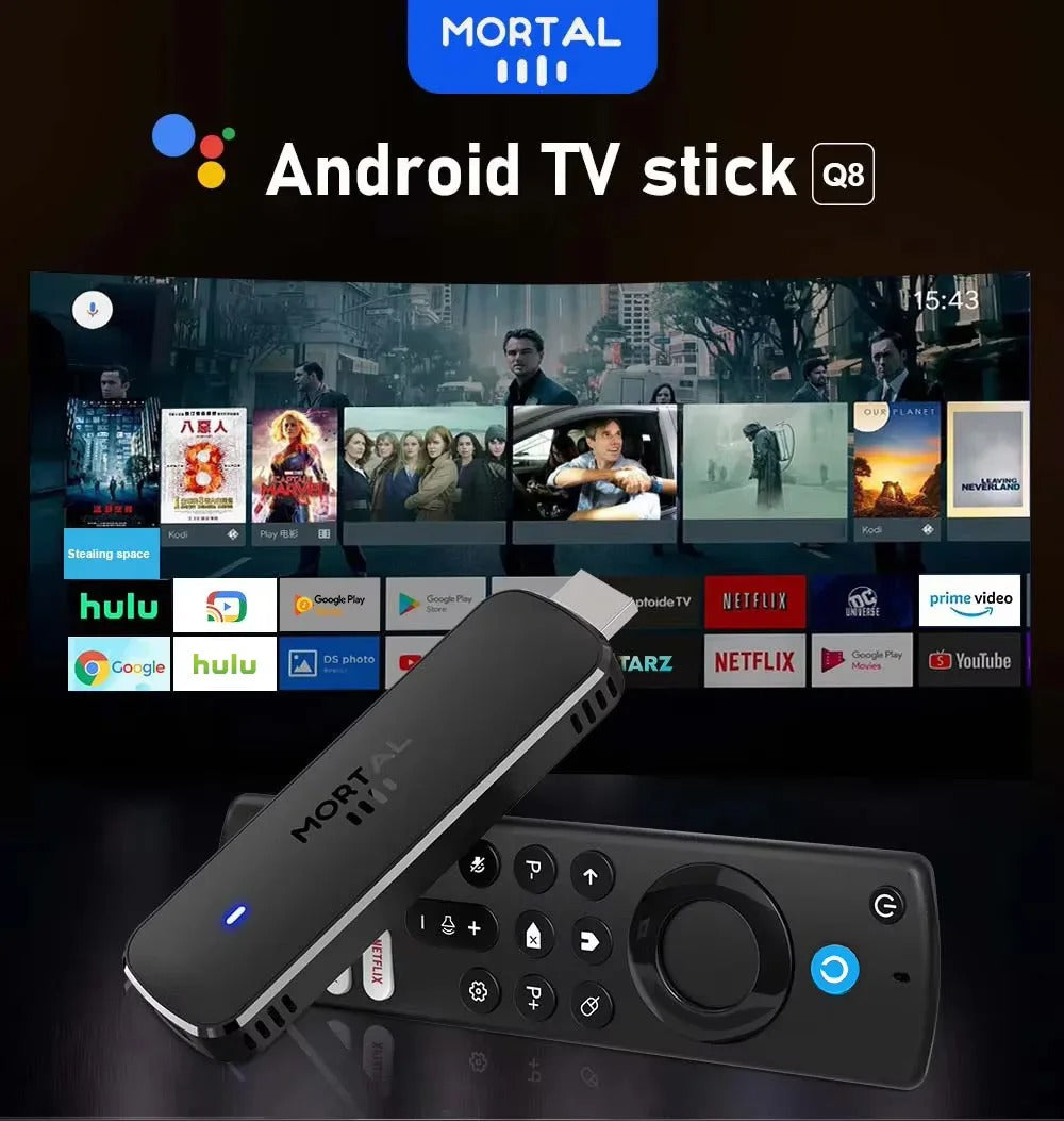 Mortal TV Stick Q8 Android 14