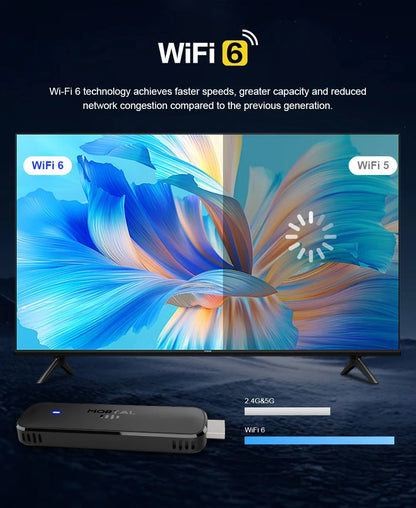 Mortal TV Stick Q8 Android 14