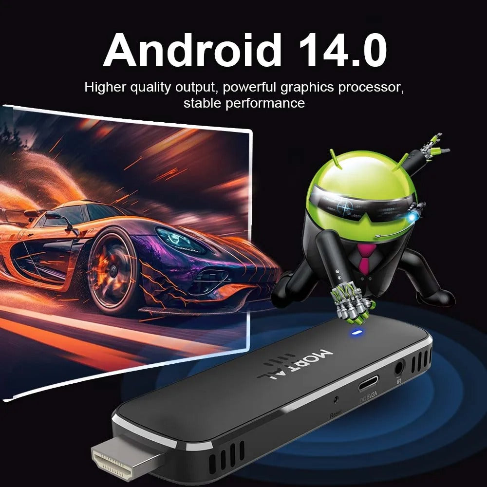 Mortal TV Stick Q8 Android 14