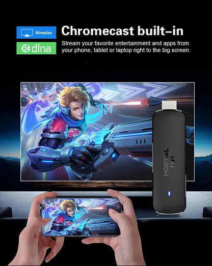 Mortal TV Stick Q8 Android 14